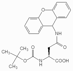 boc-asn（xan）-oh [cas No. 65420-40-8]