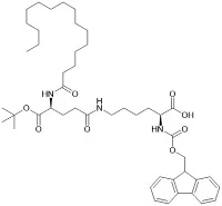 fmoc-lys(Palmitoyl-glu-otbu)-oh